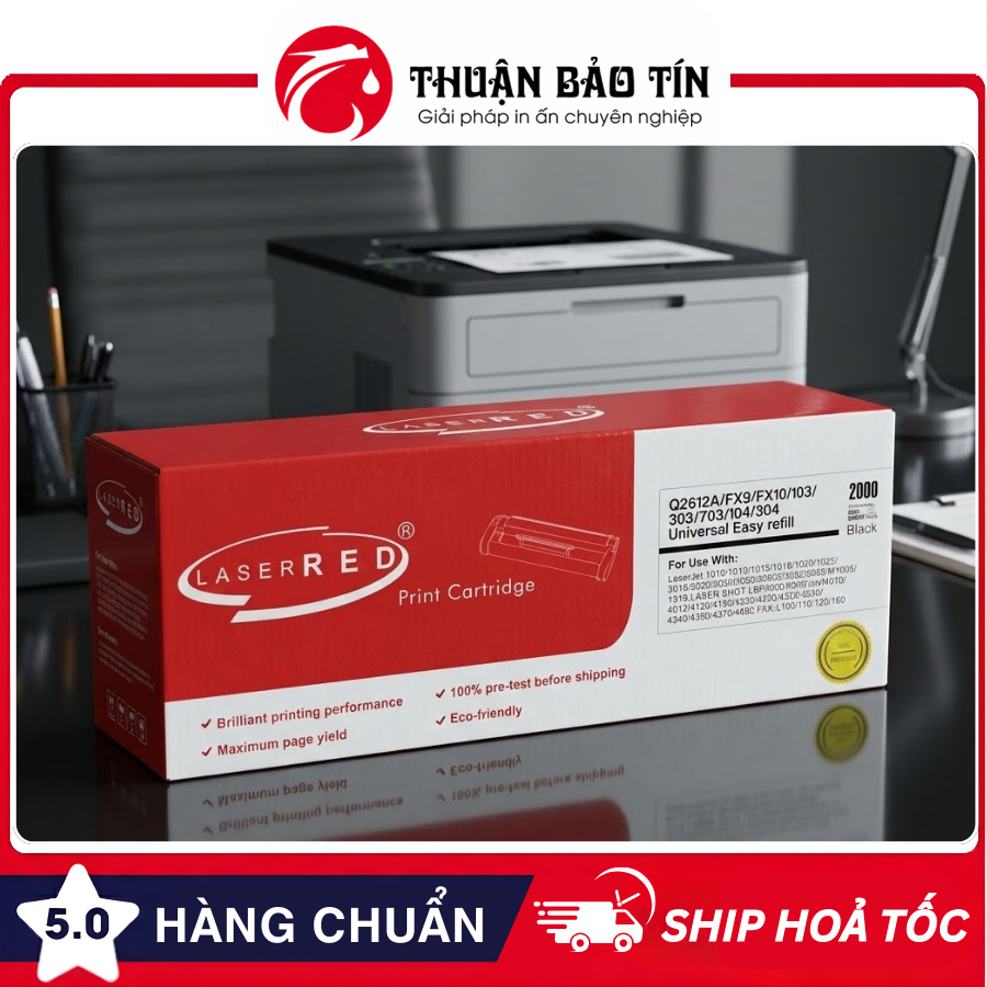 Hộp Mực 12A (Q2612A) – Dùng Cho Canon 2900, L11121E, MF4122, HP 1010, 1020, 3015, 3030