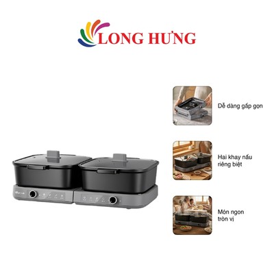 Nồi điện đa năng Bear 8 lít HP-5H80M47 - Hàng chính hãng