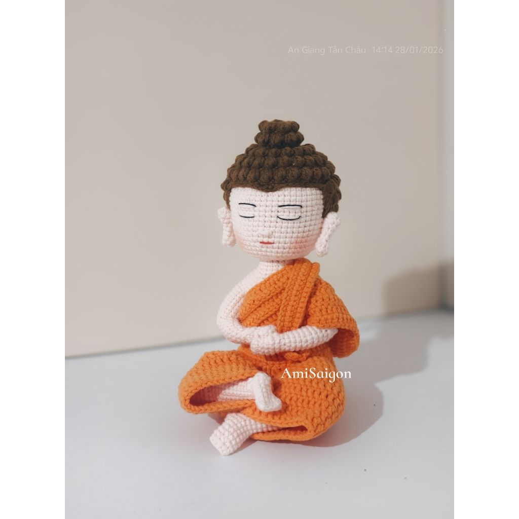 HANDMADE | tượng phật bằng len | AmiSaigon