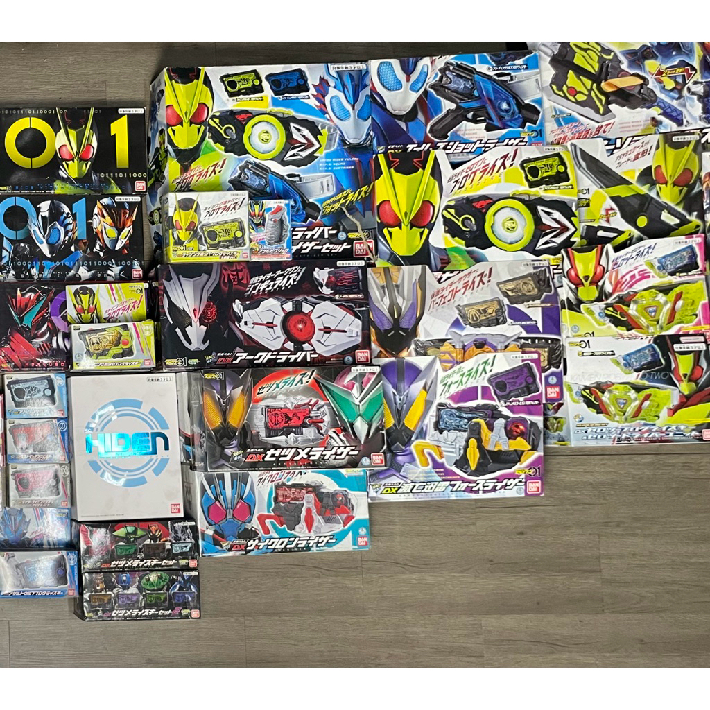 ĐỒ CHƠI THẮT LƯNG DX ZERO ONE DRIVER, PROGRISE KEY CHÍNH HÃNG KAMEN RIDER 01