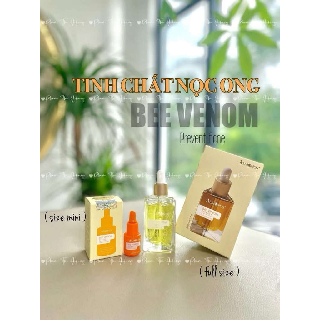 [ Mới ] Serum Nọc Ong Chấm Mụn Almonds, serum mụn almonds 5ml