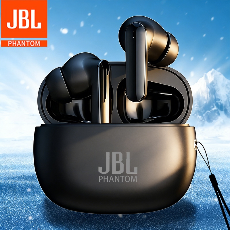 Tai nghe jblPhantom  Bluetooth không dây đích thực V5.3 Tai nghe chơi game Âm thanh HiFi Độ trễ thấp cho iOS và Android