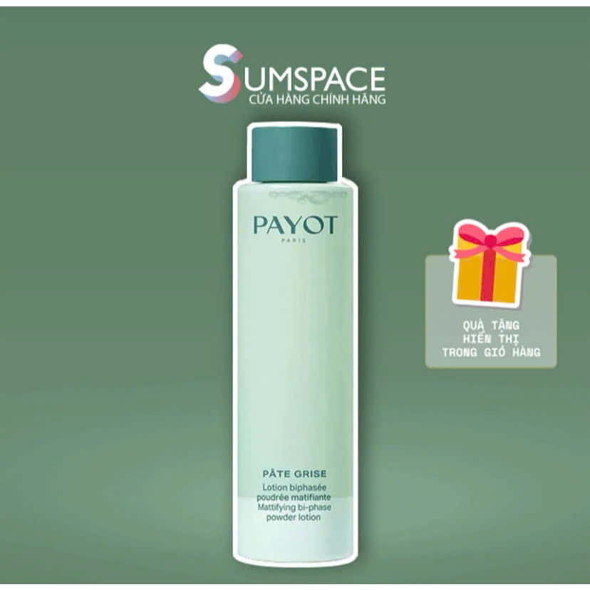 [SUM SPACE] [CÔNG TY] Toner 02 Lớp PAYOT Mattifying Bi-Phase Powder Lotion Cho Da Mịn Lì - 125ml