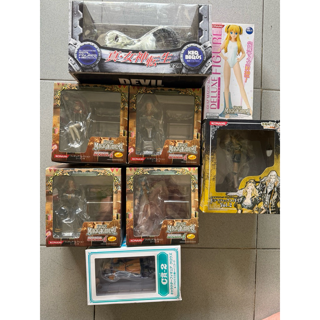 Konami Quiz Magic Academy Prize Collection Deluxe Figure - Quiz Magic Academy Konami Figure Collecti