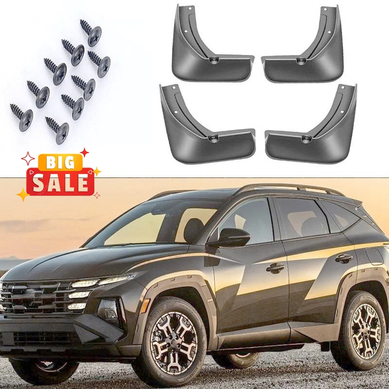 Chắn Bùn Tucson 2025 2026 ( Hàng Chuẩn Hãng ) - Bộ 4 Chắn Bùn Bánh Hyundai Tucson