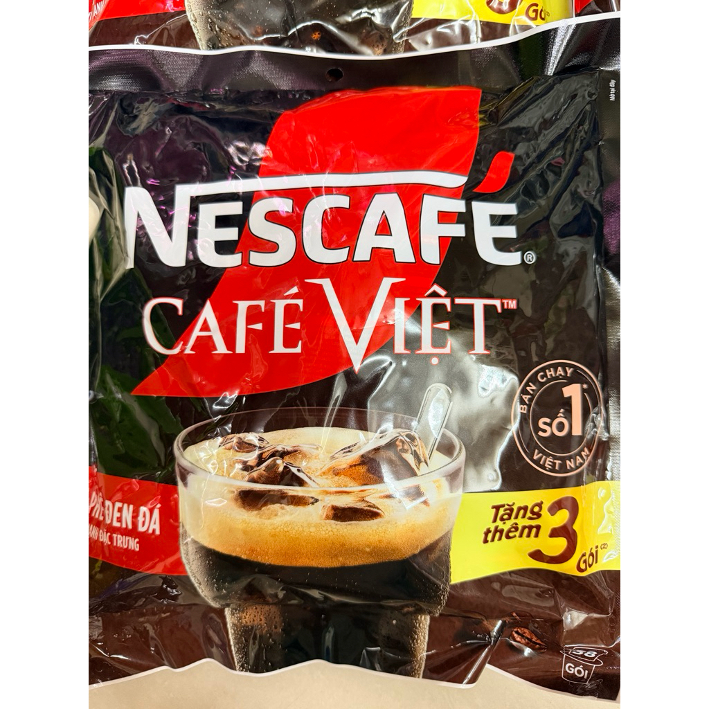 Nescafe Việt và Nescafe sữa 3in1 date mới ( hình shop chụp )