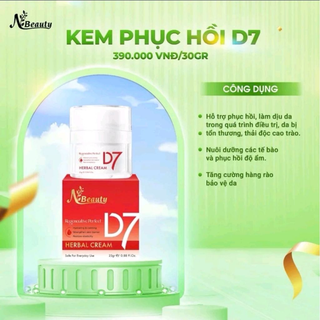 KEM PHỤC HỒI D7_ NBEAUTY