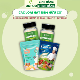 Hạt nêm hữu cơ rau củ chay Nobi Nobi Anpaso Kucharek Đức ONFOD cho bé ăn dặm ăn chay healthy eat clean