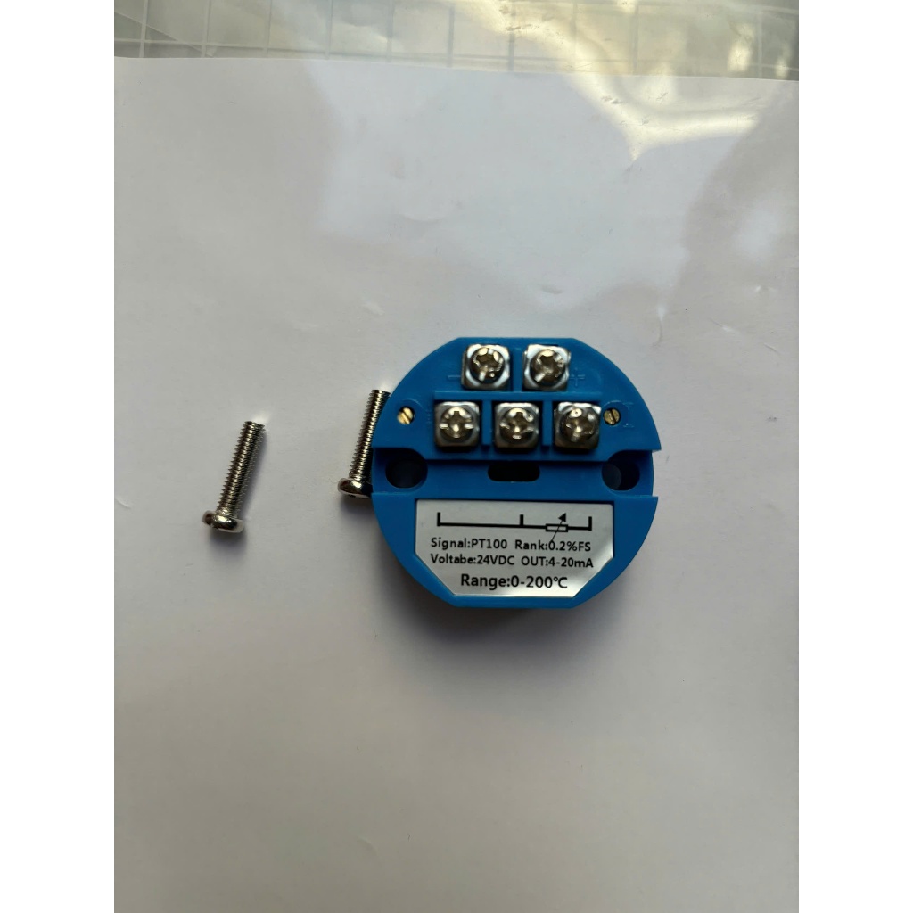 Bộ chuyển đổi nhiệt độ PT100 4-20mA / 0-200 độ
