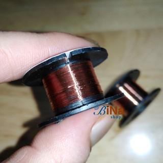 Cuộn dây đồng mỏng 0.1mm câu mạch linh kiện