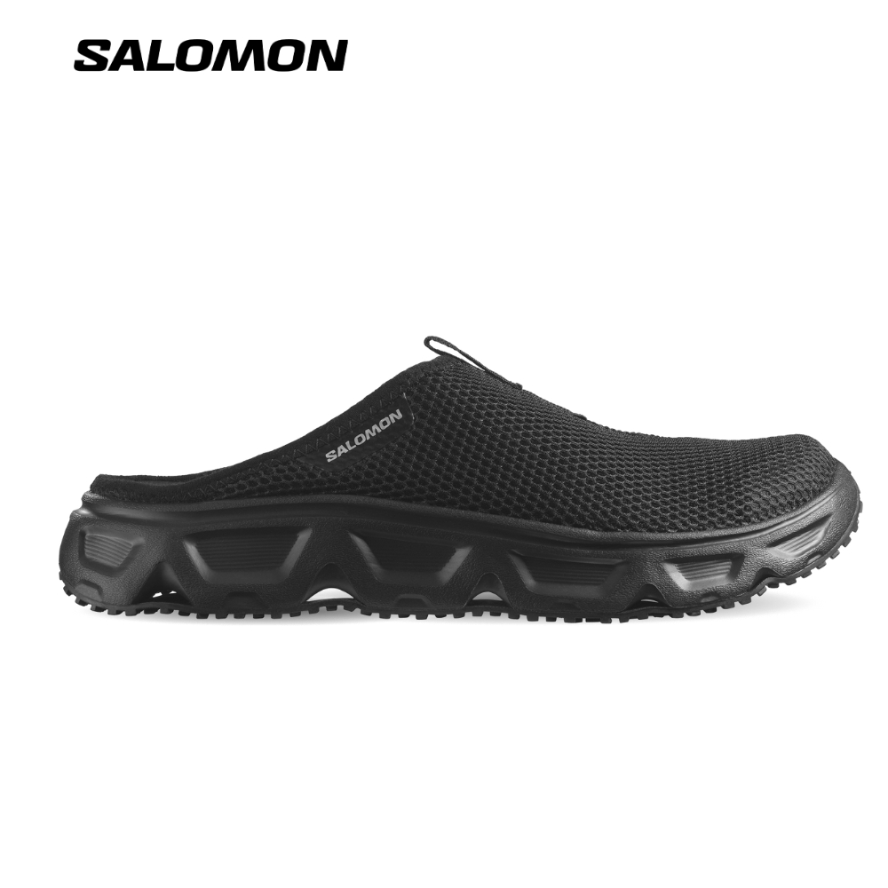Salomon Reelax Slide 6.0 Dép Thể Thao Trail Running Nam Black/Black/Alloy L47112000