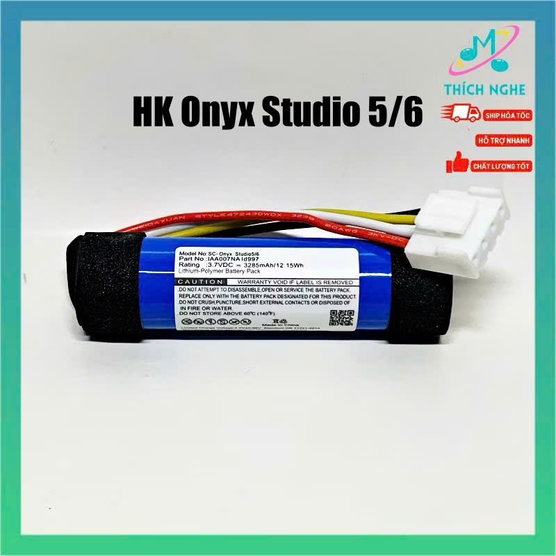 Battery Harman Kardon Onyx Studio 5 / 6 dùng thay thế Pin loa Harman Kardon Onyx Studio 5 / 6