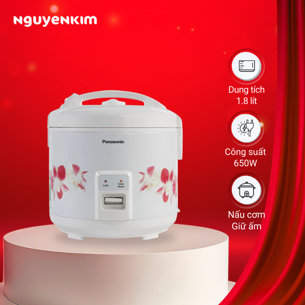 Nồi cơm điện Panasonic 1.8 lít SR-MVN18FRAX