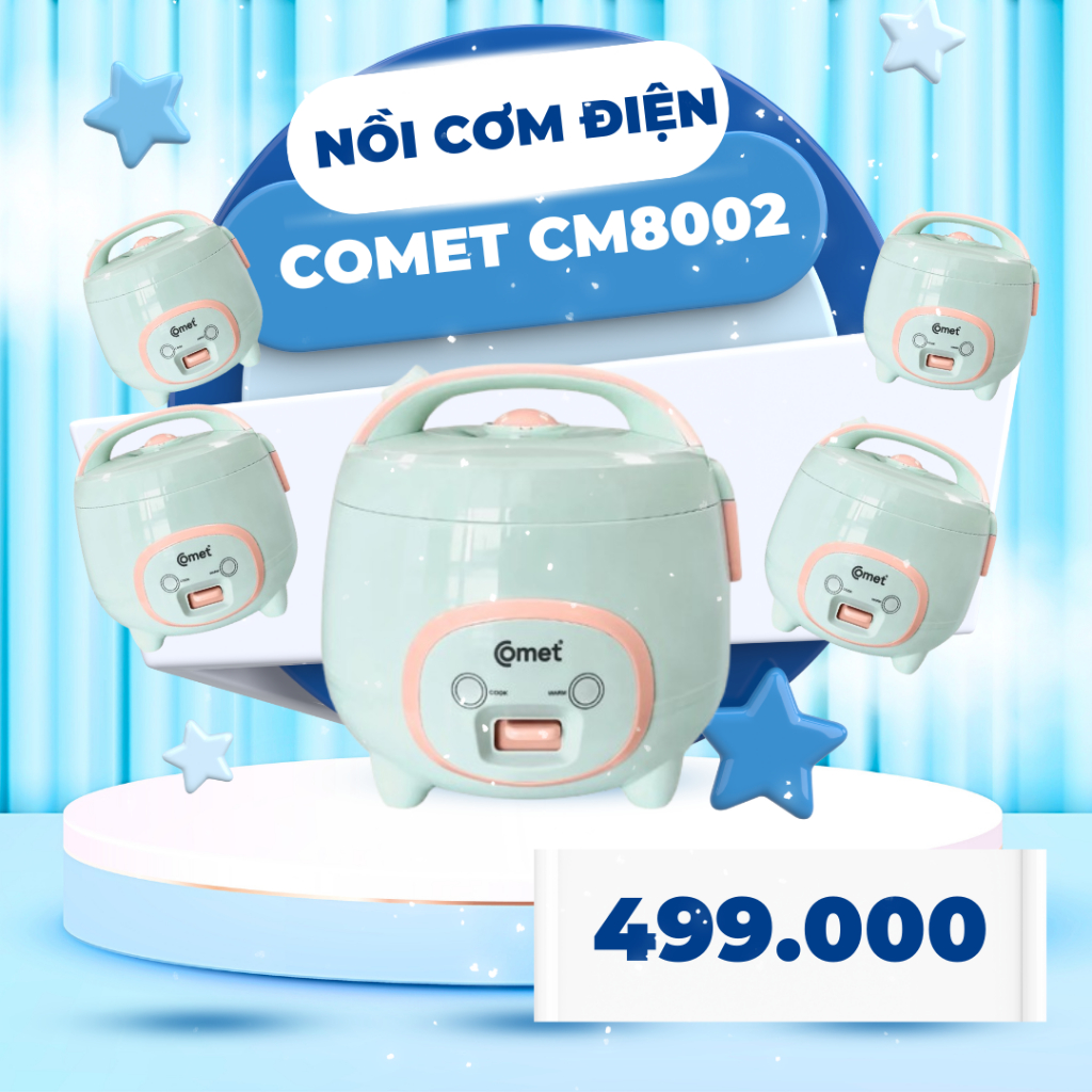 Nồi cơm điện nắp gài Comet CM8002
