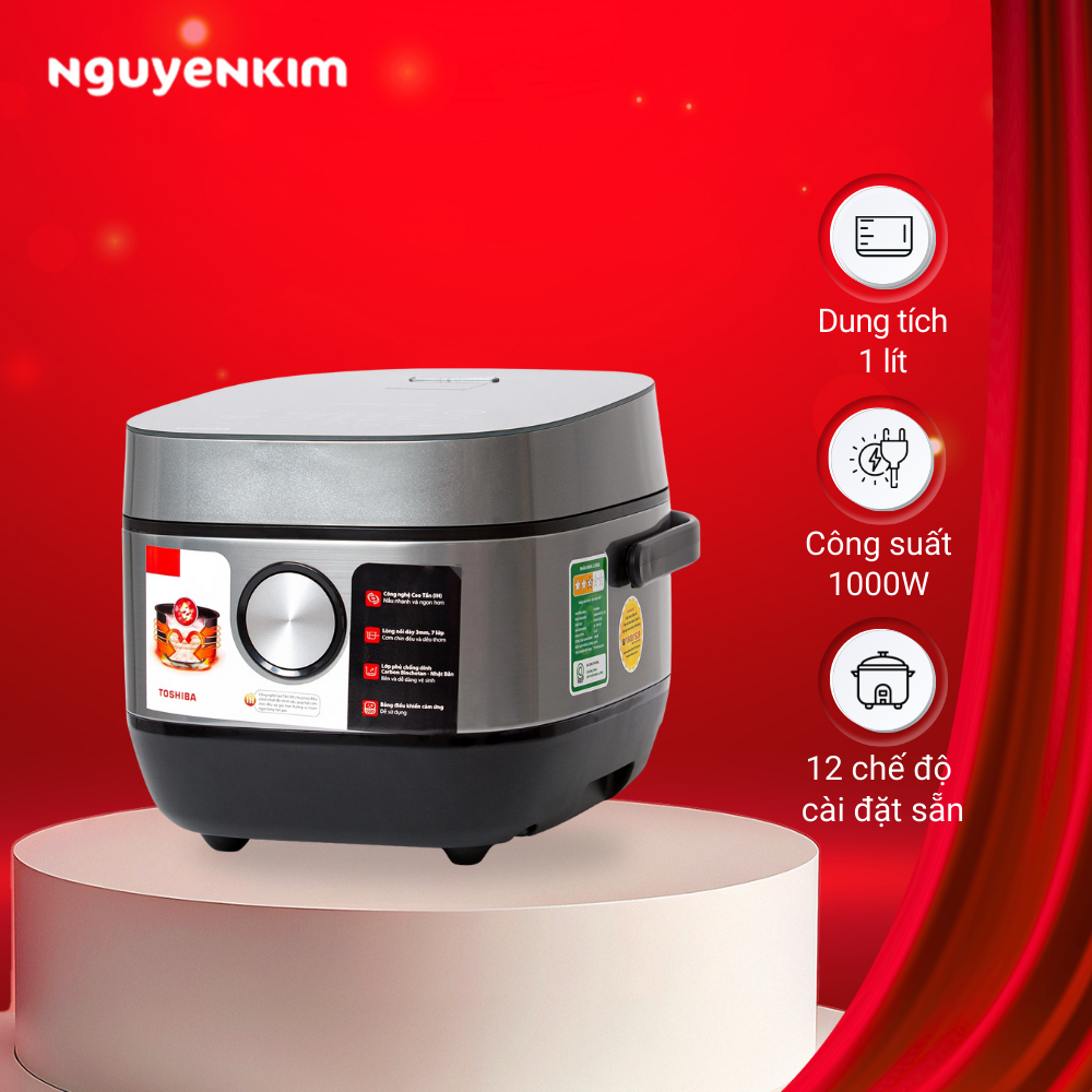 Nồi cơm điện cao tần Toshiba 1 lít RC-10IP1PV