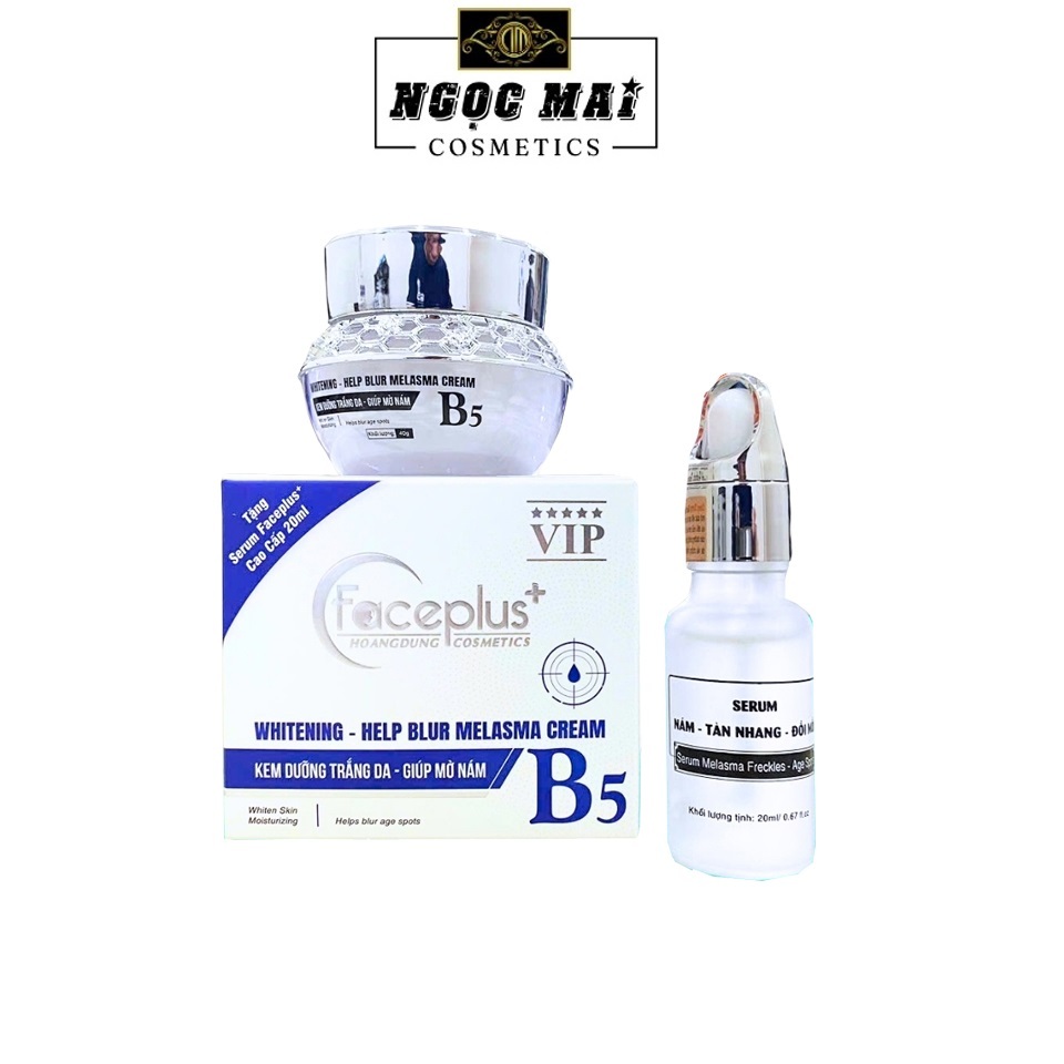 Bộ kem nám đa chức năng FacePlus+ (Kem + Serum) (25g + 20ml)