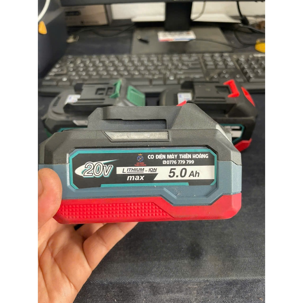 Pin đóng 21v4ah chân pin phổ thông M21,sử dụng cell pin Eve 18650 bảo hàng 8 tháng