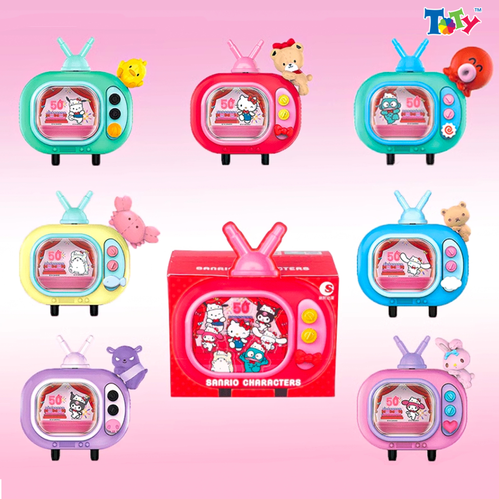 (Chính Hãng Nullset) Mô Hình Hộp Mù Sanrio characters - Hello Kitty 50th Anniversary Pocket TV - NS1