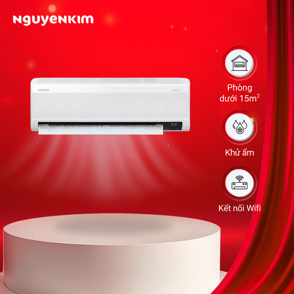 [Giá Máy] Máy lạnh/Điều hòa Samsung Inverter 1 HP AR10CYFAAWKNSV