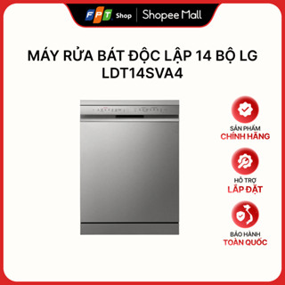 [Hàng chính hãng] Máy rửa bát độc lập 14 bộ LG LDT14SVA4
