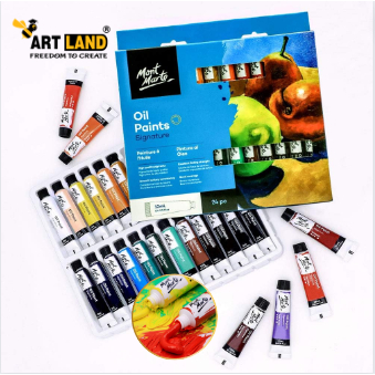 Bộ Sơn Dầu Mont Marte 12ml 24 Màu Sống Động