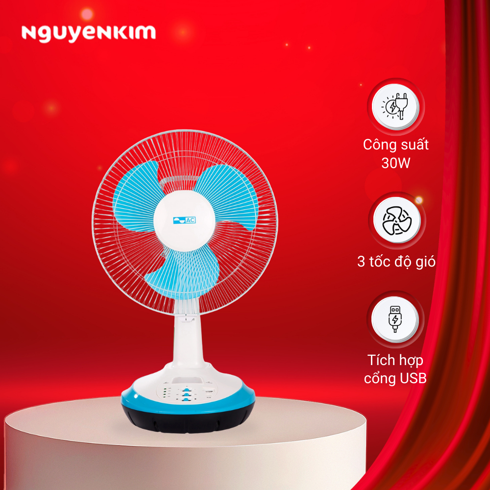 Quạt sạc điện AC ARF03D123