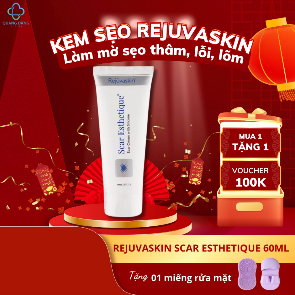 Kem Xoá Sẹo Thâm / Rỗ / Lõm Scar Esthetique Rejuvaskin 30ml
