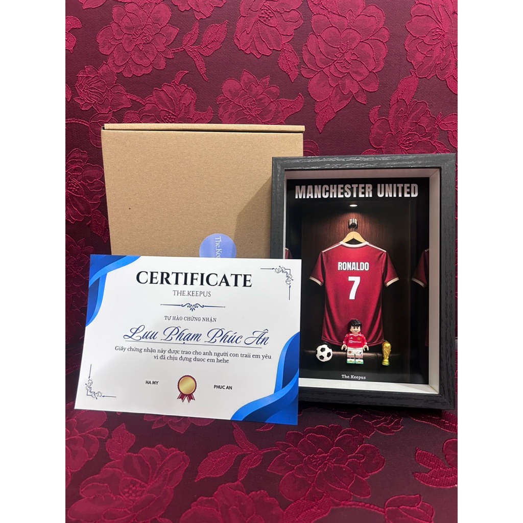 [In theo yêu cầu] Khung tranh lego custom cá nhân ui