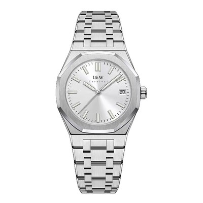 Đồng hồ nữ chính hãng I&W Carnival  55793L-T1,Kính sapphire,chống xước,Chống nước30m,BH24 tháng,Máy điện tử(pin,dây thép