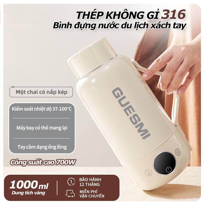 Bình Đun Siêu Tốc Mini 1L Inox 316