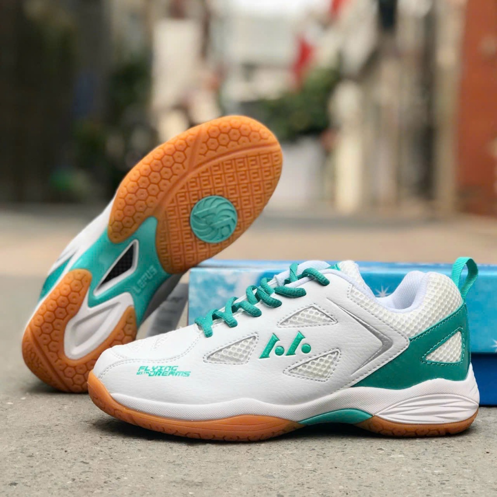 Giày pickleball Lefus L022 xanh ngọc