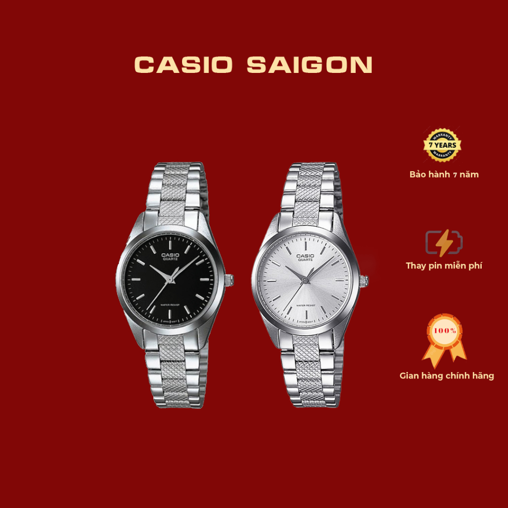 (Chính Hãng) Đồng Hồ Nữ Casio LTP-1274D Size 26mm Dây Kim Loại - Bảo Hành 7 Năm
