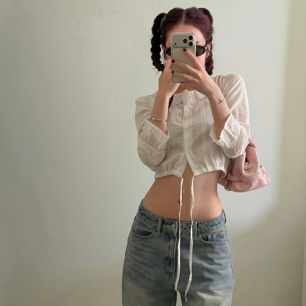 Áo boi thêu  - ISABEL TOP - THE STAN