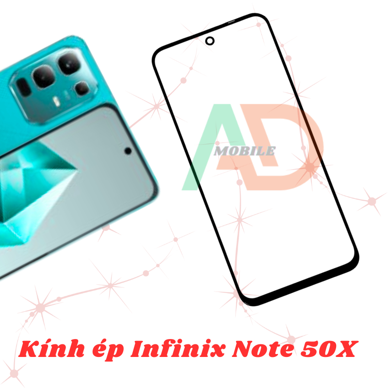 Mặt kính dùng ép cho Infinix Note 50X