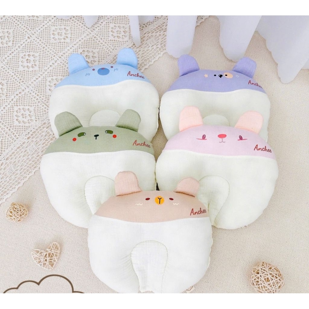 Gối xô muslin chống ngạt Anchee