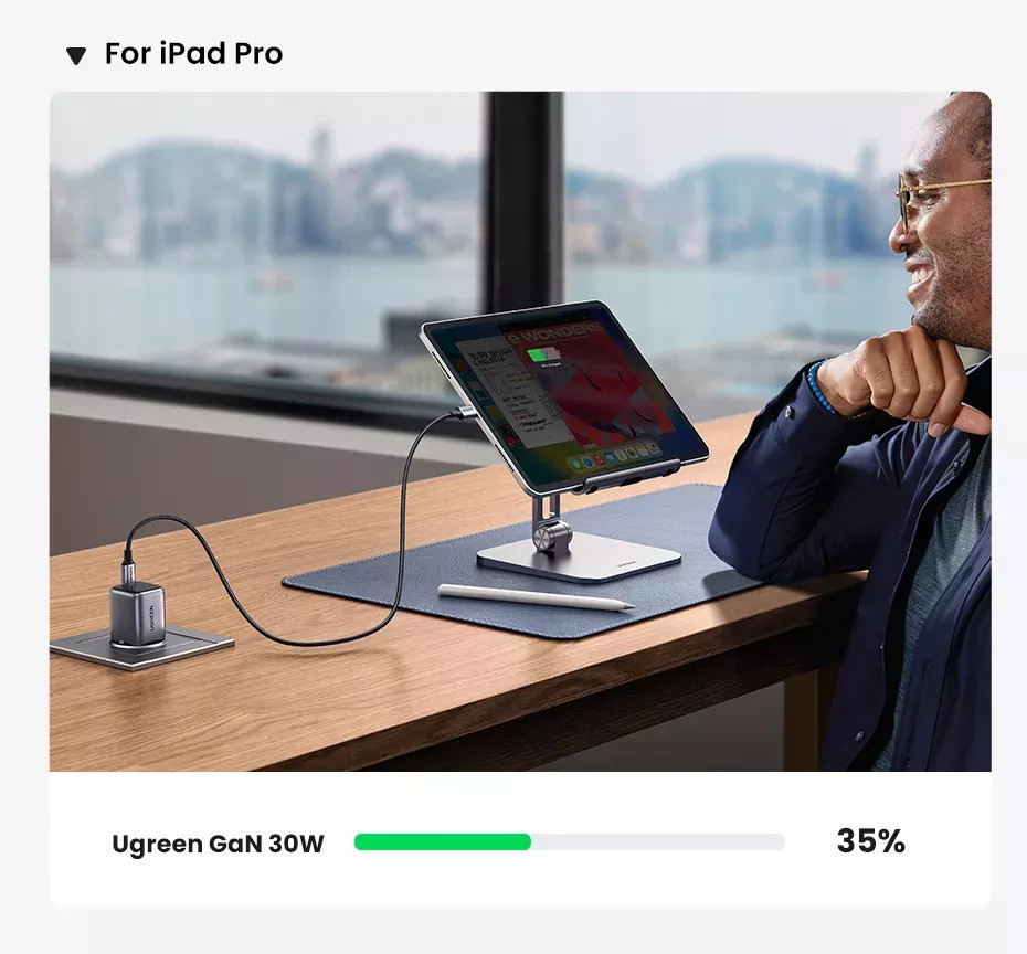 Củ sạc nhanh UGREEN CD319 30W GaN