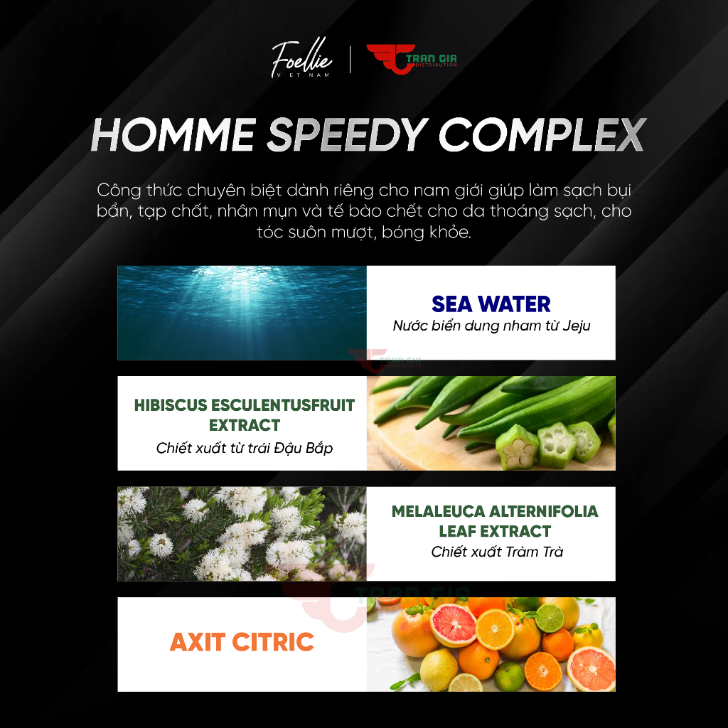 Sữa Tắm Foellie Homme All In One Perfume Body Wash