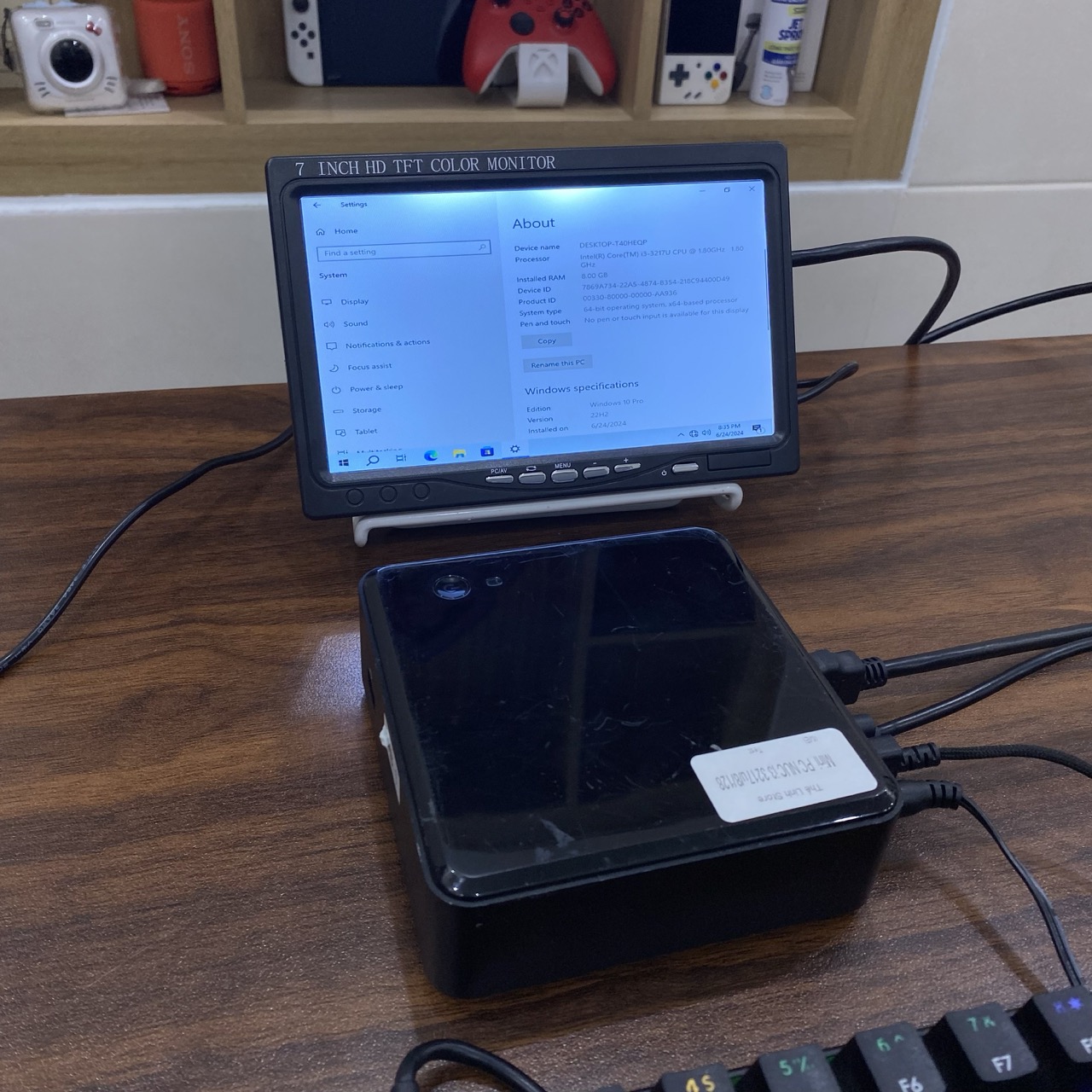 美品 Intel NUC DC3217IYE ミニPC Office2021 vn-11134208-7r98o-lwx4eikywkpl29