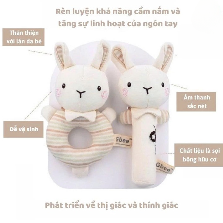 Thú bông lục lạc Gbee