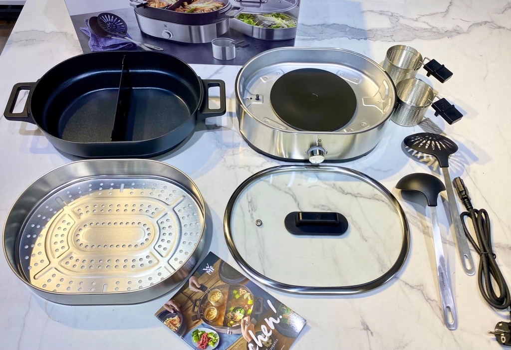 Bếp Nướng Điện WMF Lono Master Grill 2 Vùng Nướng