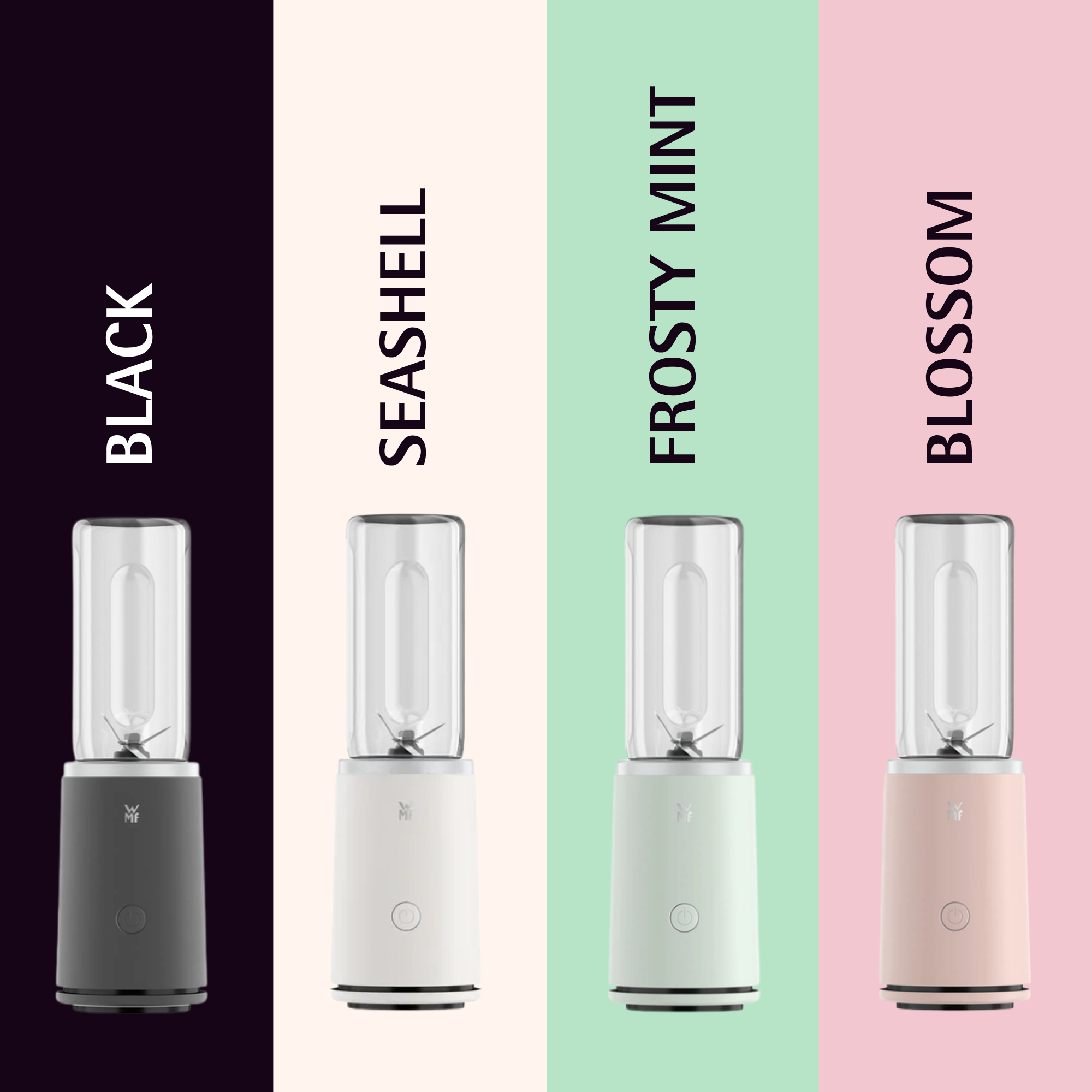 Máy Xay Sinh Tố WMF Mix&Go Touch, Nhiều Màu, Lưỡi Xay 6 Cánh