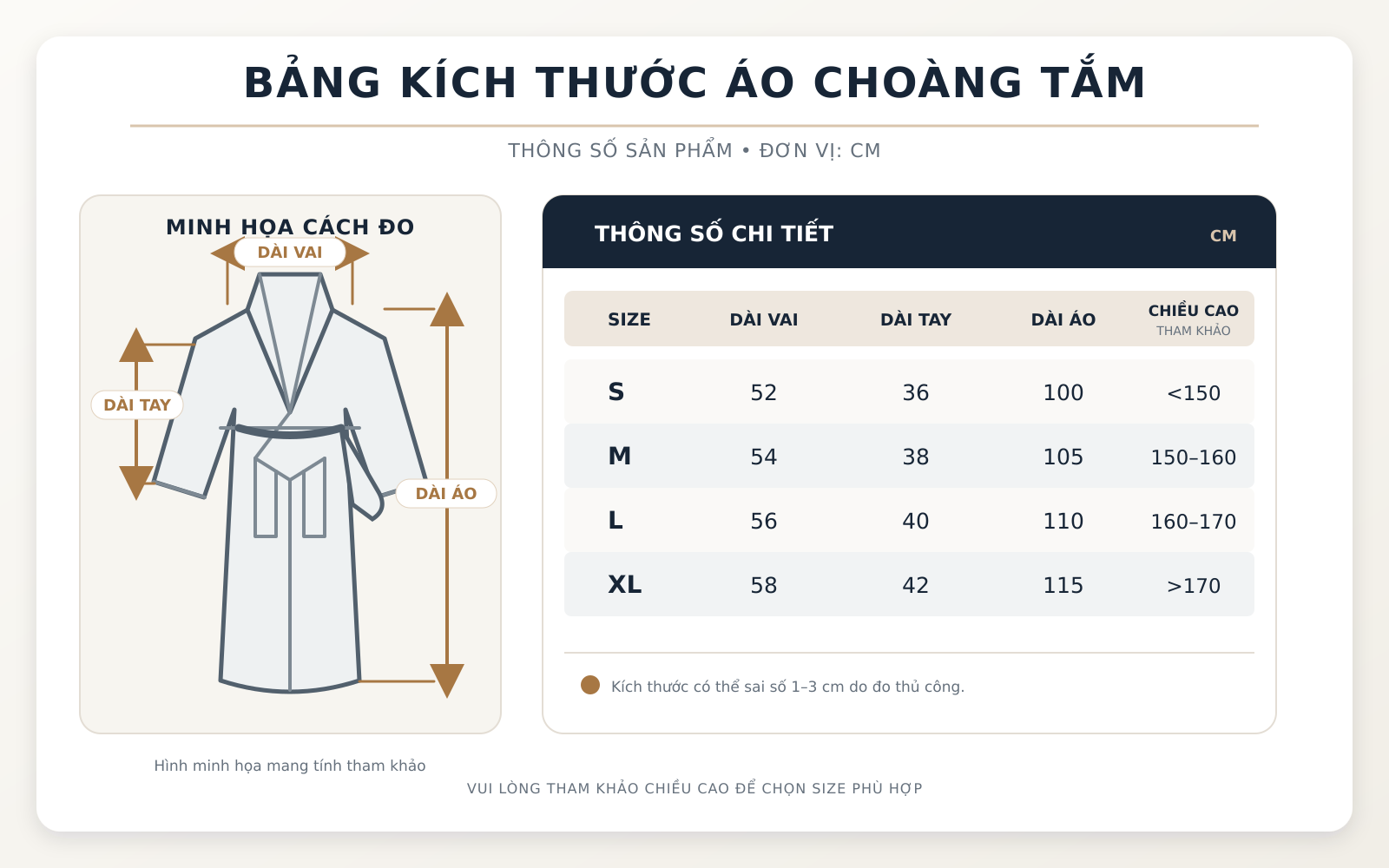 Áo choàng tắm Poêmy Cotton Siêu Thấm Mềm Mại nhiều kích thước