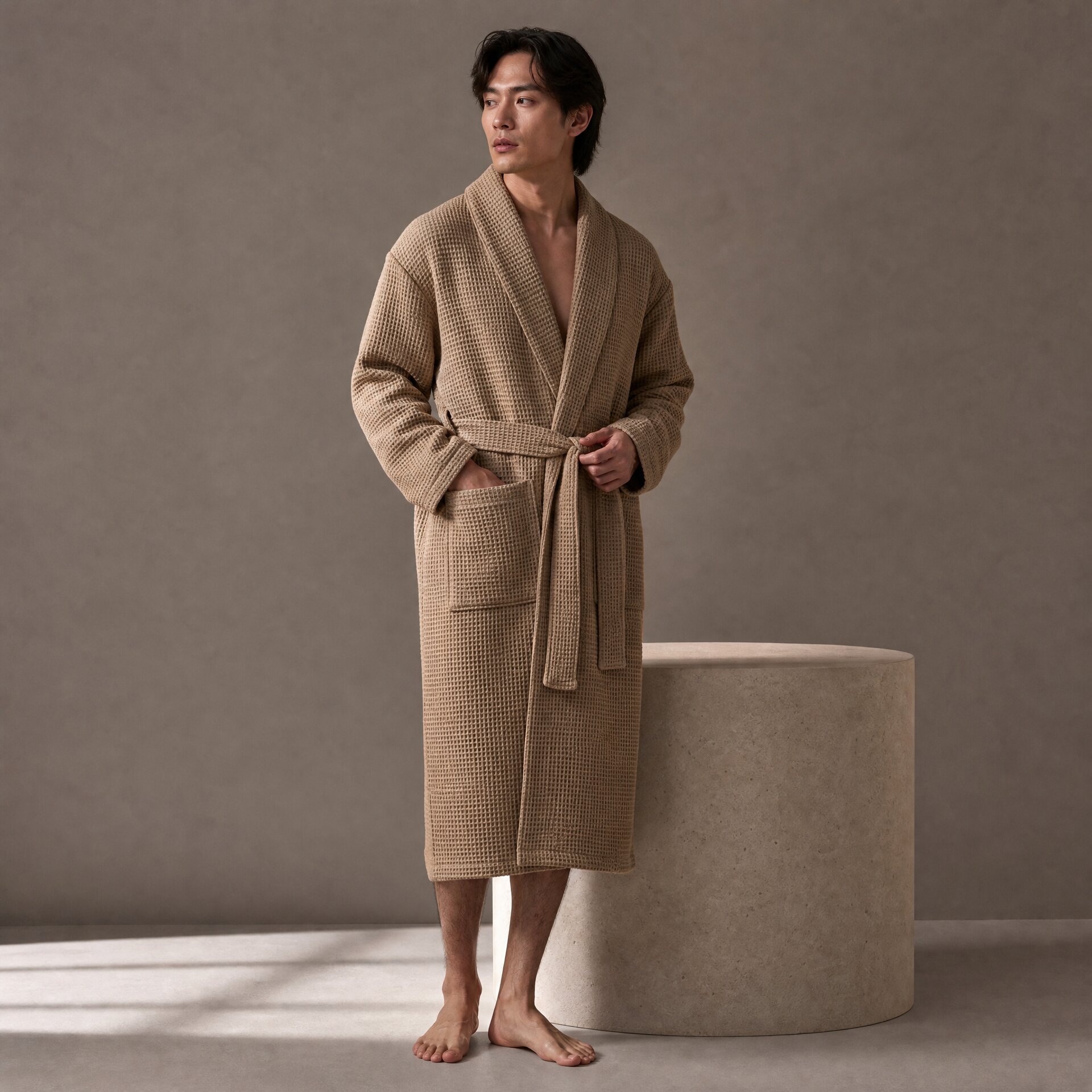Áo choàng tắm Poêmy Cotton Siêu Thấm Mềm Mại nhiều kích thước