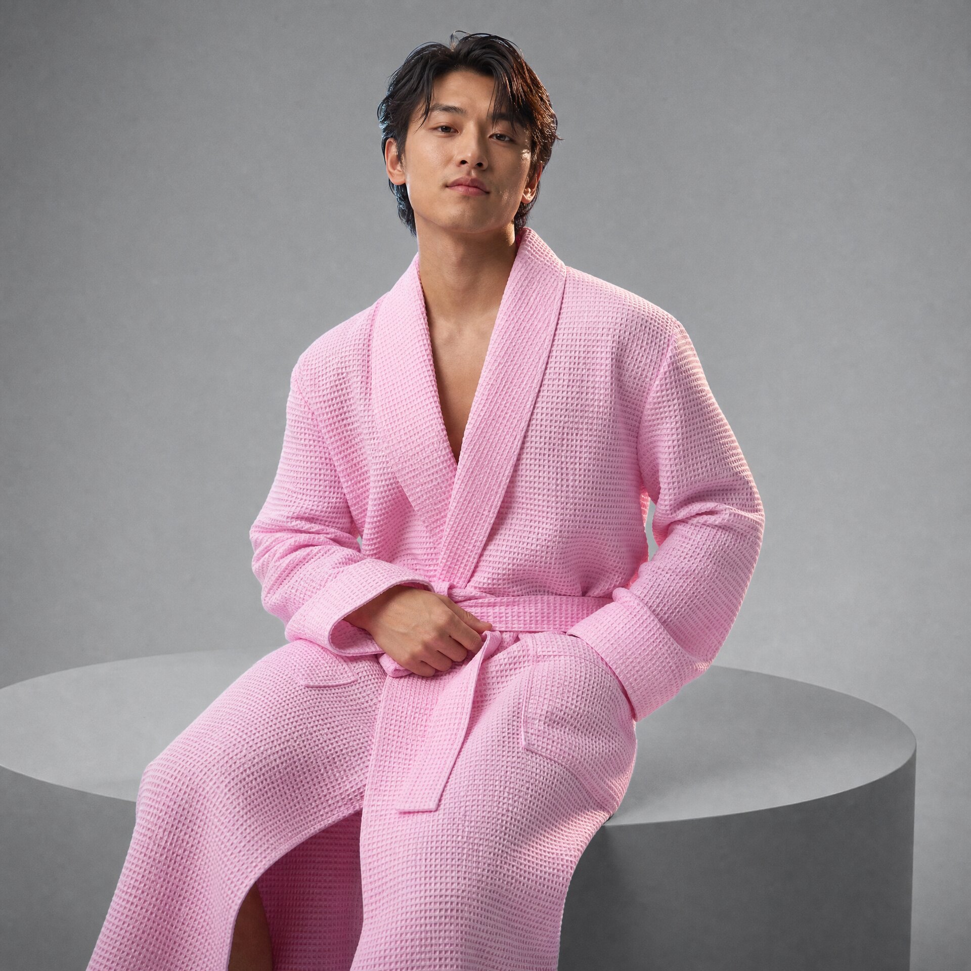 Áo choàng tắm Poêmy Cotton Siêu Thấm Mềm Mại nhiều kích thước