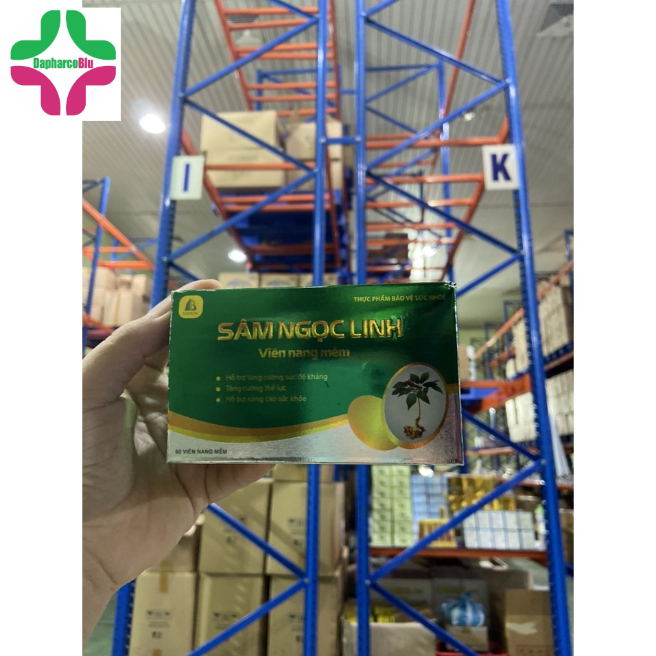 Viên Nang Mềm Sâm Ngọc Linh 60 Viên