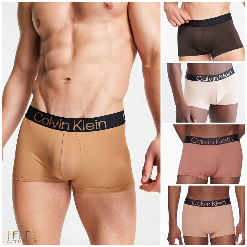 - Quần lót nam Calvin Klein Bill Mỹ | BST 2023 Natural - Flex Natural Micro (TRUNK/BRIEF)