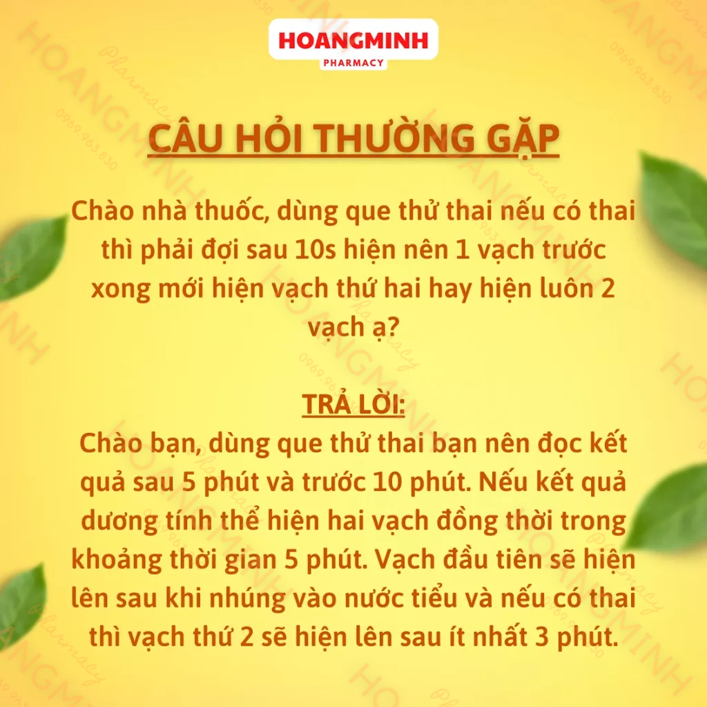 QUE THỬ THAI CHIP CHIPS - Nhanh Chóng Chính Xác 99% - Che Tên Sản Phẩm Khi Giao Hàng