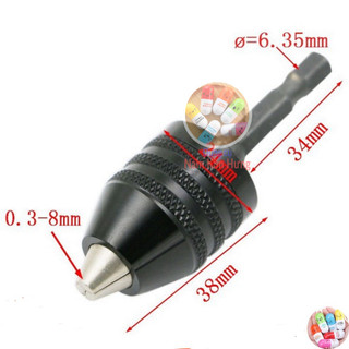 Đầu kẹp mũi khoan chuôi lục giác