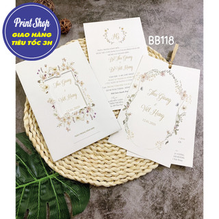 [THIỆP CƯỚI ĐẲNG CẤP] ĐT536