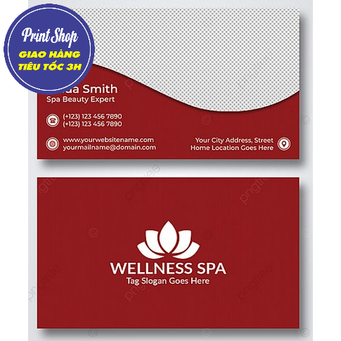 Card visit ngành spa, thẩm mỹ